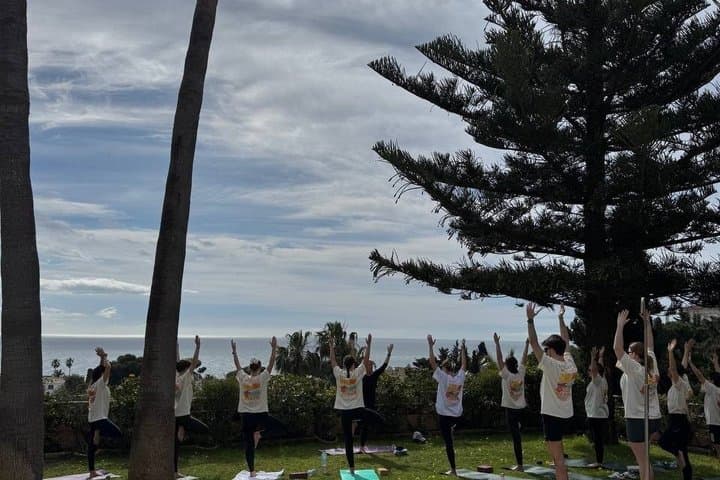 Marbella Beach Fun Yoga or Pilates, Private Hen Party Experience