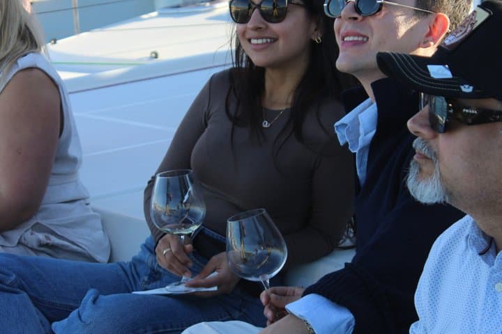 Wine and Sail Private Wine Tasting on Catamarán
