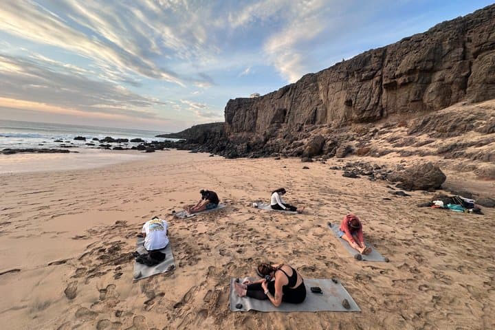 El Cotillo: Sunset Silent Yoga | Small Groups | Oceanfront