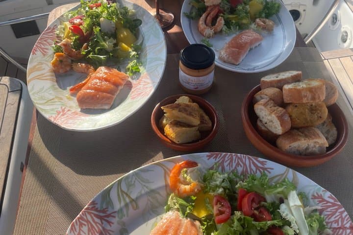 Sunset Dinner for 2 Alcudia sailing yacht