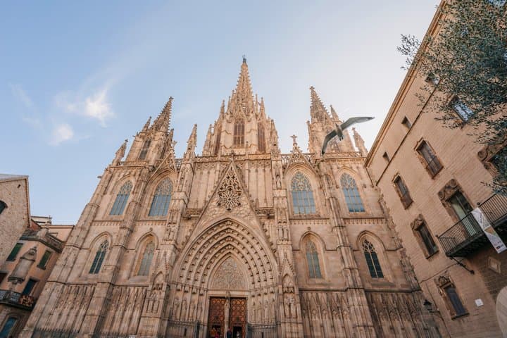 Best of Barcelona Walking EBike and Sailing Tour with Appetizer
