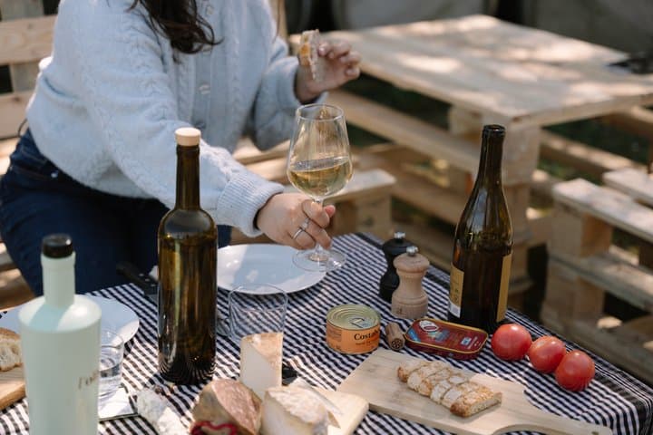 Gourmet picnic and wine tasting among the vineyards in l'Empordà