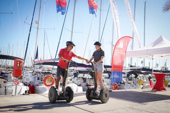 Segway Tour and Sailing Experience in Barcelona