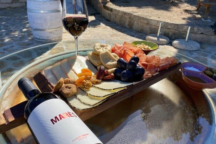 Mallorca Winery tour and tasting of 5 wines with tapas