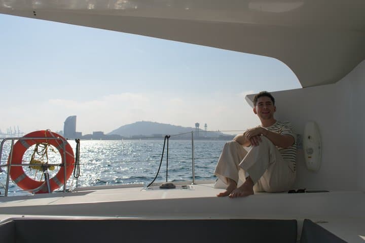 Gourmet Catamaran Experience with Paella Dinner in Barcelona