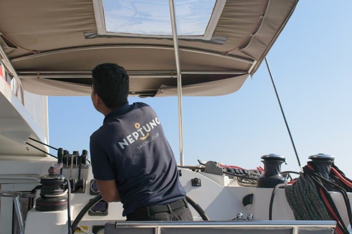 Gourmet Catamaran Experience with Paella Dinner in Barcelona