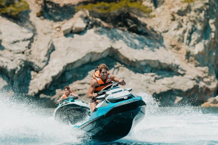 Jet Ski Tour Formentor Beach and Pollenca Bay
