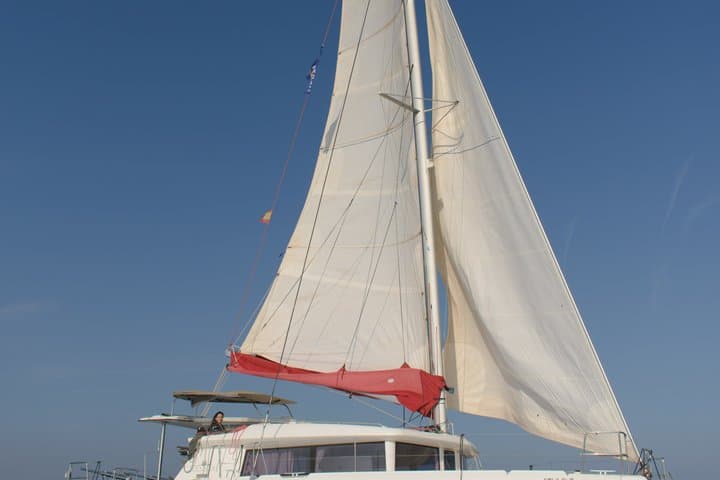 Gourmet Catamaran Experience with Paella Dinner in Barcelona