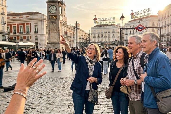 Exploring Madrid: Historic Private Family Walking Tour