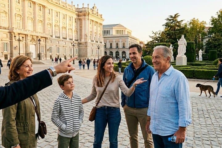 Exploring Madrid: Historic Private Family Walking Tour