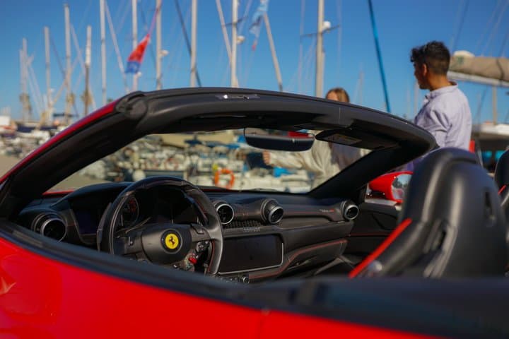 Ferrari Drive and Sail Adventure Barcelona
