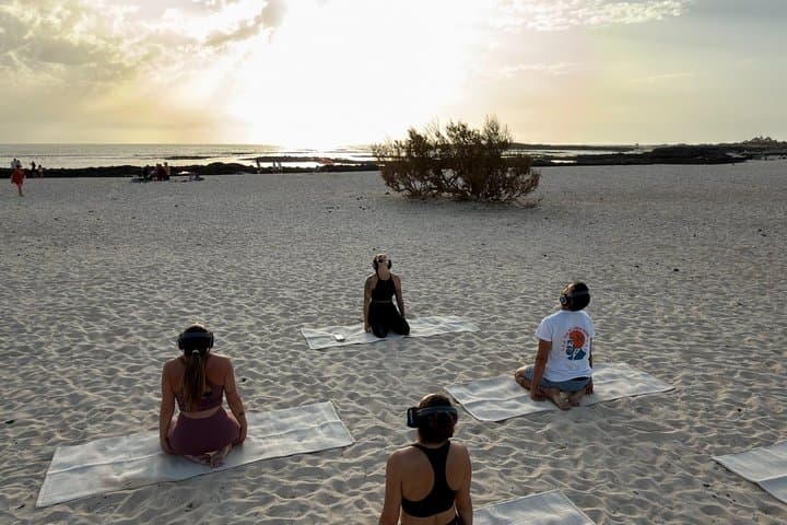 El Cotillo: Sunset Silent Yoga | Small Groups | Oceanfront