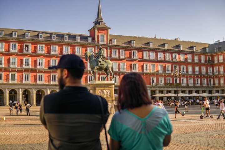 Private Madrid by E-Bike Tour With Tapas