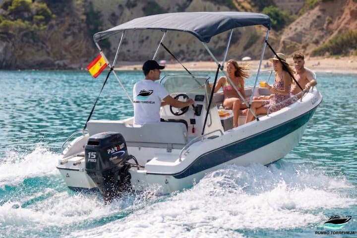 Boat Rental without License in Torrevieja