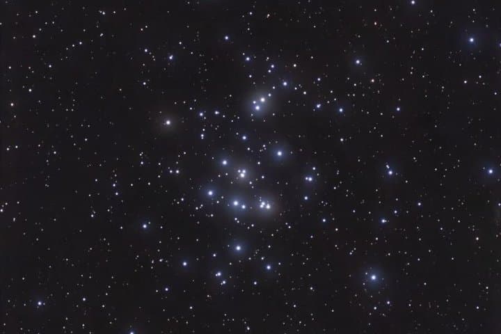 Moon stars and planets in Formentera