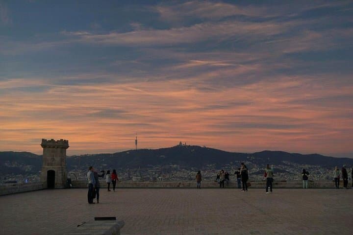 Barcelona & Montjuic in the Golden Hour