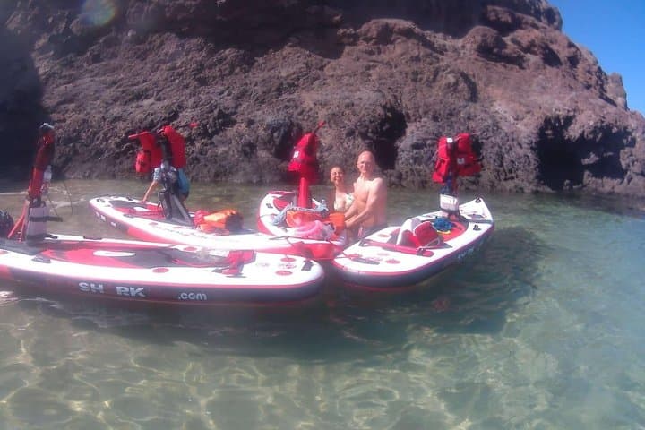 Electric Paddle Surfing in Lanzarote
