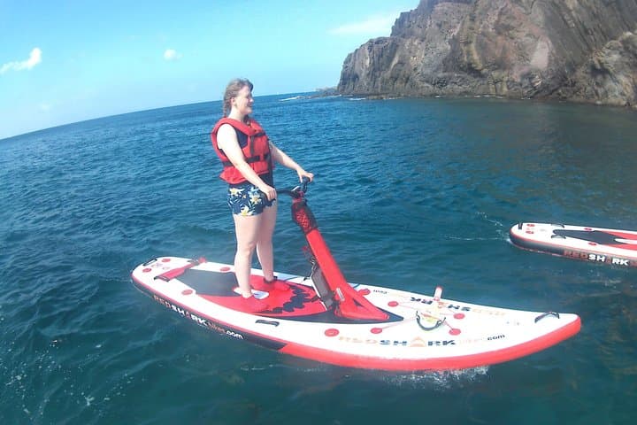 Electric Paddle Surfing in Lanzarote