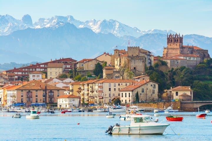 Picos de Europa Potes and San Vicente de la Barquera from Santander