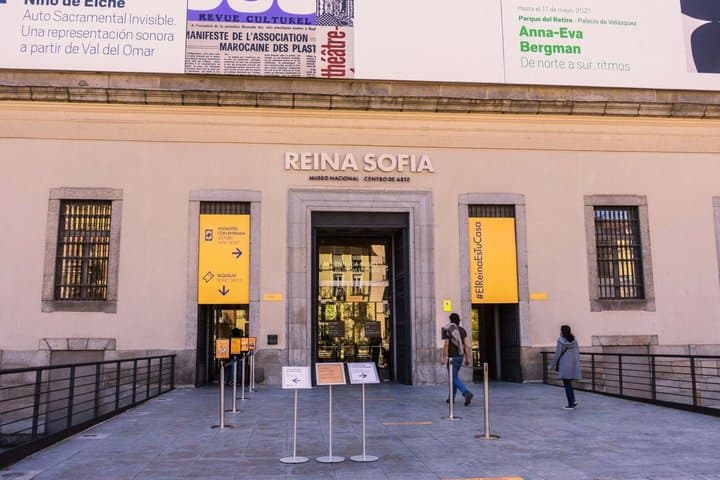 Madrid Reina Sofia Museum Flex Entry Ticket with Audio Guide