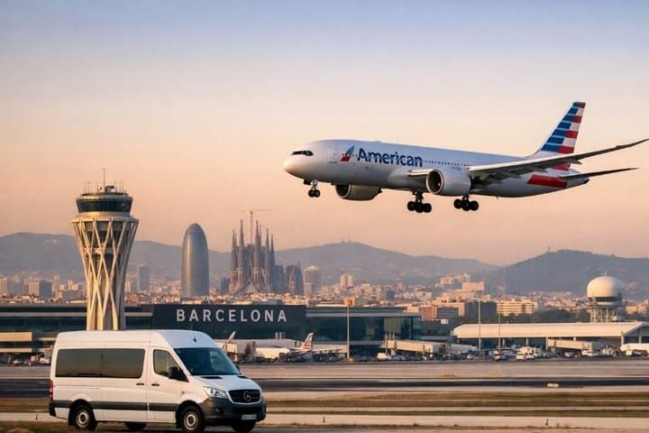 Barcelona Cruise port to airport/City private Transfer