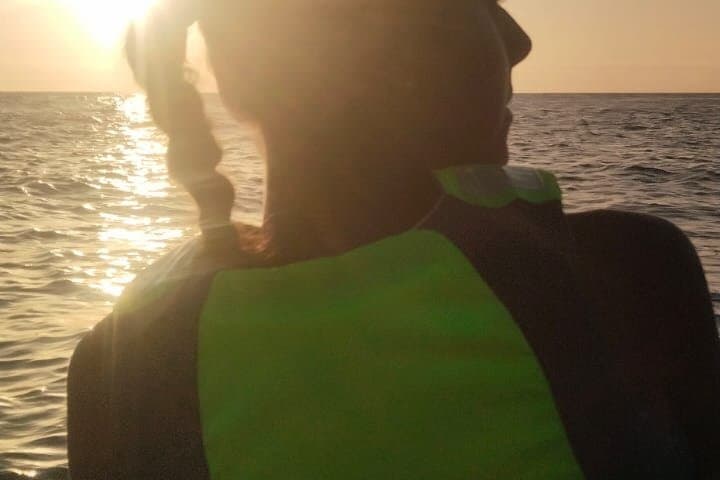Sunset kayaking trip in Alcalá: single kayaks, max. 6 people