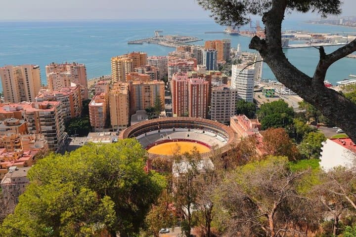 Malaga 360o Panoramic with Guided Tour or VR Experience