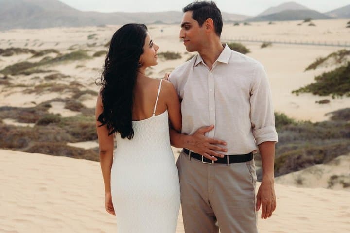 Film shoot in the Dunes