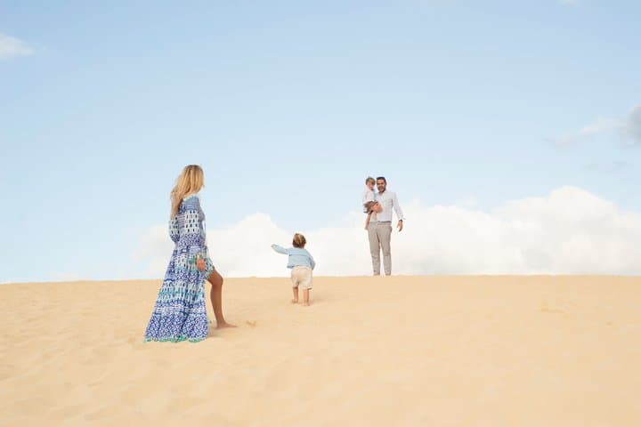 Las Dunas Private Photo Session at Sunset