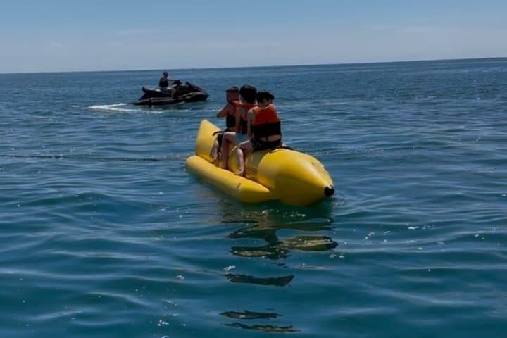 Private boat in Marbella with drinks and water sports