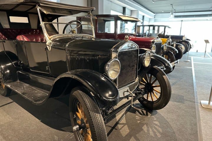 Visit the Motor Museum in a TESLA