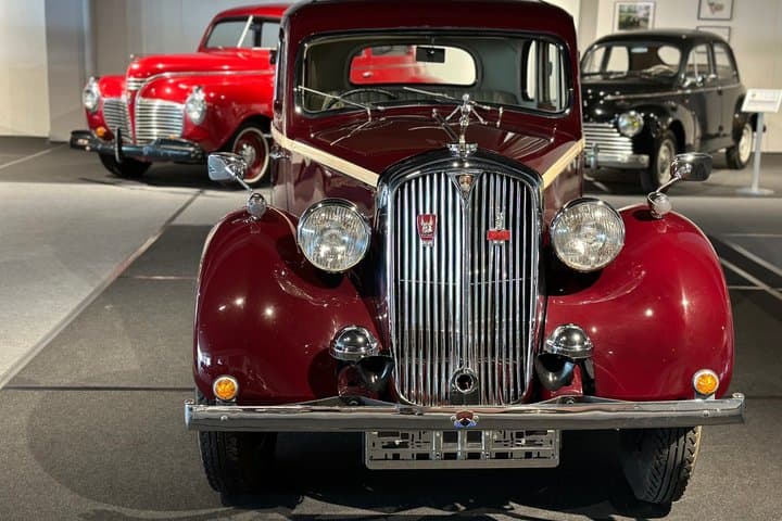 Visit the Motor Museum in a TESLA