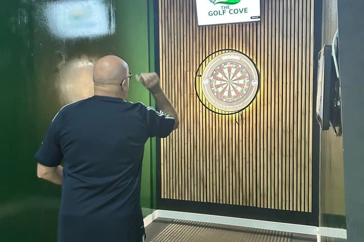 Indoor Digital Darts at The Golf Cove