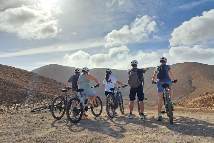 Desert and North Shore Fuerteventura E-Bike Barranco Tour