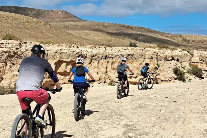 Desert and North Shore Fuerteventura E-Bike Barranco Tour