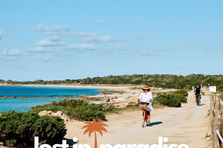 Ibiza to Formentera All Inclusive Boat and Bike Tour Sunset Party