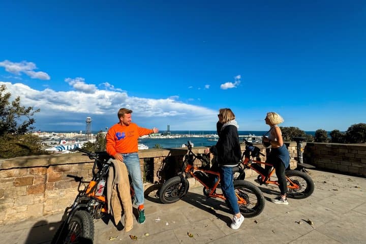 Barcelona Montjuïc E-Bike Tour: Castle, Views & Highlights