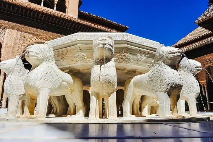 Alhambra And Nasrid Palace tickets Entry Assistance+Tourist Train