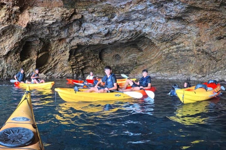 Guided Sea Cave Tour with Kayaking and Snorkeling in Ibiza