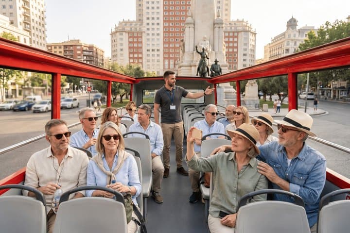 Madrid Panoramic Sightseeing Bus Tour