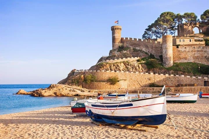 Boat trip from Platja d'Aro to Calella de Palafrugell