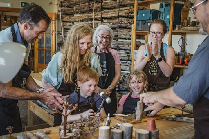 An agave experience of sound, wood & human connection