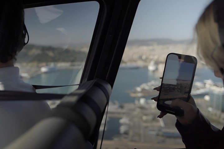 Barcelona Air and Sea Helicopter Tour and Port Cruise
