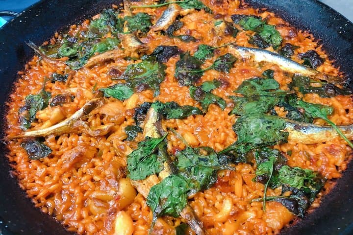 Paella and creative rices Workshop with Sangria in Madrid Center