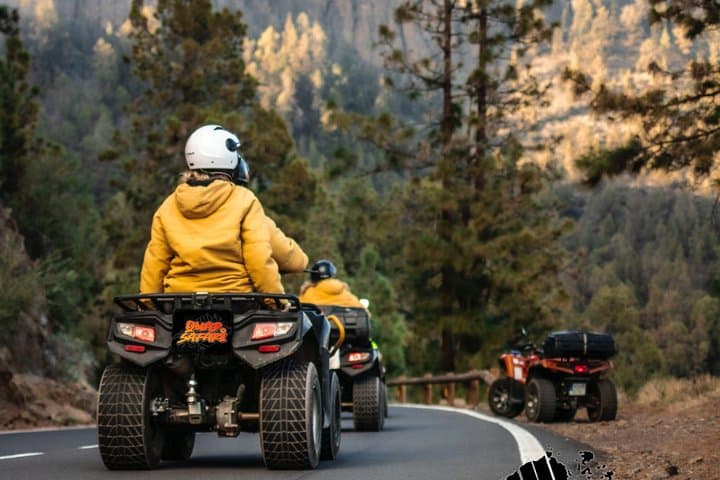 Tenerife Exclusive Sunset Quad Tour in Small Groups