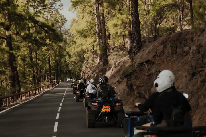 Tenerife Exclusive Sunset Quad Tour in Small Groups