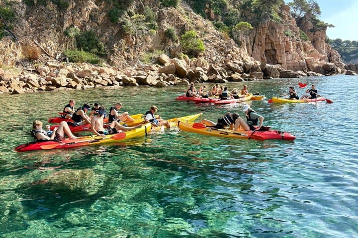 Barcelona: Private Costa Brava Kayak and Snorkel Day Trip