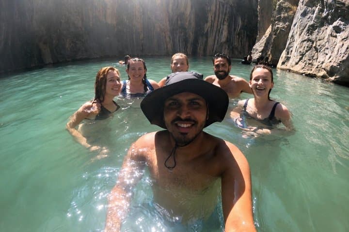 From Valencia: Montanejos Thermal Pools + Hiking, Rafting, Kayak