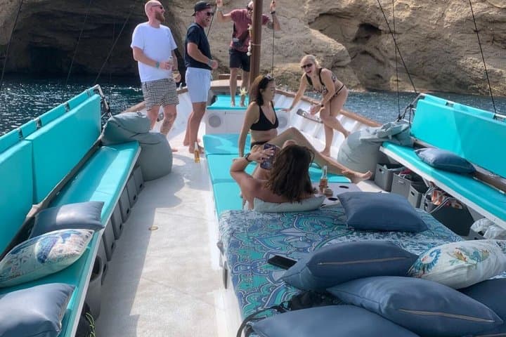 Ibiza Boat Tour with Drinks, Snorkeling & Paddle Boards