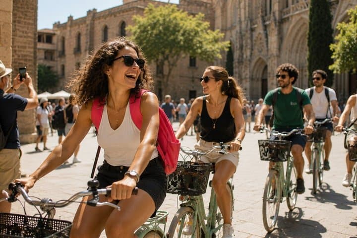 Barcelona Bike Tour: All the Highlights, Zero Stress